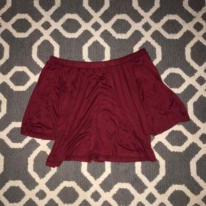 Off the shoulder top